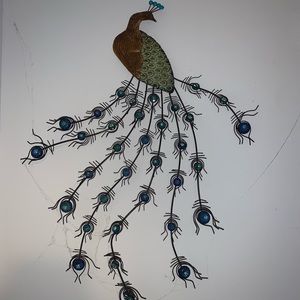 Peacock decor